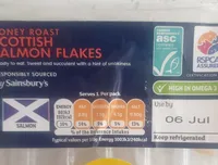 Honey Roast Scottish Salmon Flakes