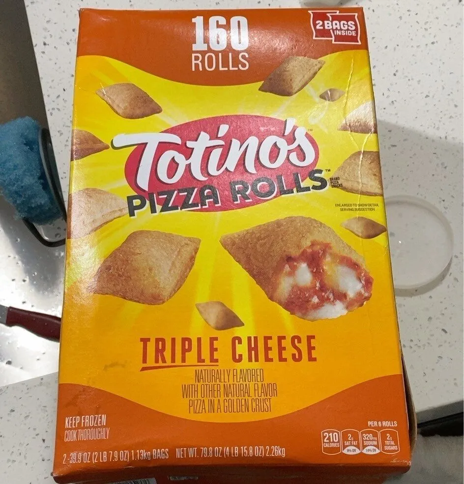Totino'S Triple Cheese Pizza Rolls 160 Count