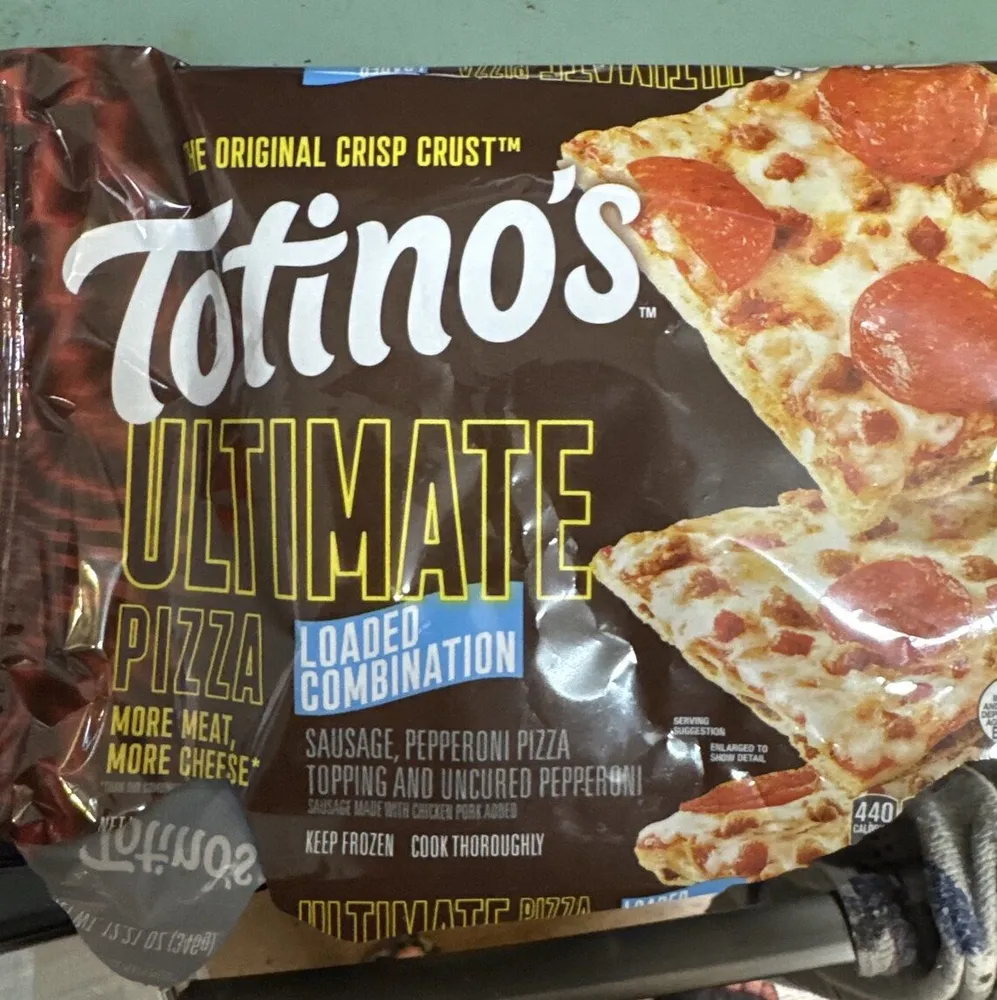 Totino's Ultimate Pizza Loaded Combination Sausage Pepperoni
