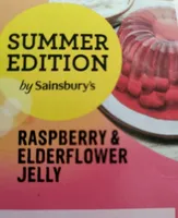Raspberry & elderflower jelly