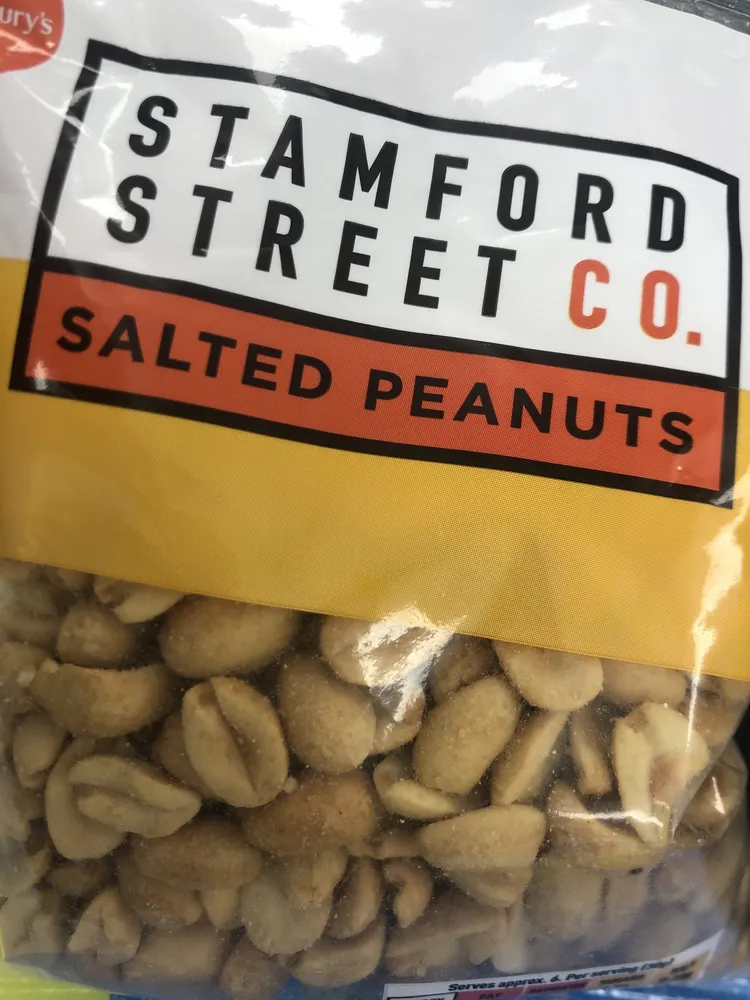Salted peanuts