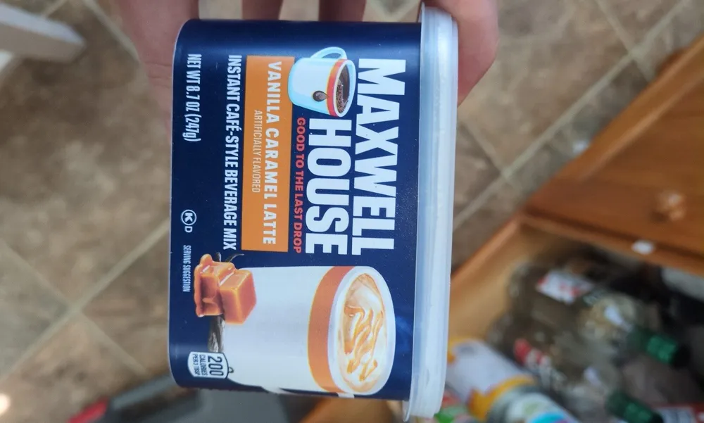 Vanilla Caramel Latte Caf-Style Beverage Mix, Vanilla; Caramel Latte