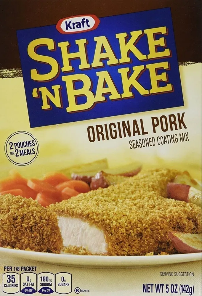 Shake n bake original pork seasoned coating mix