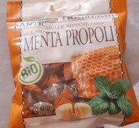 Caramelle ripiene menta e propoli
