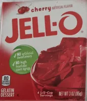 Dessert à la gélatine