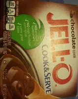 Chocolate Flavor JELL-O Cook & Serve