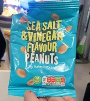Sea salt & vinegar flavour peanuts