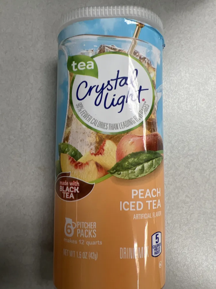 Peach iced tea