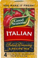 Italian dressing recipe kit packets