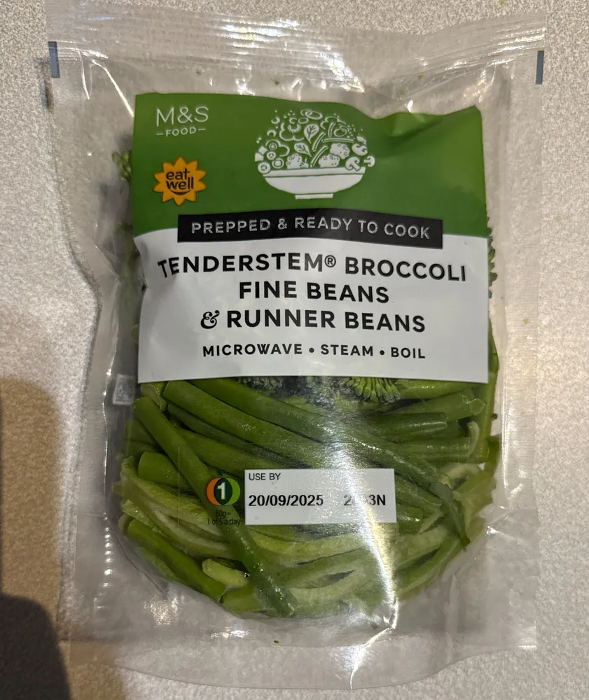 Tenderstem Broccoli, Fine Beans & Runner Beans