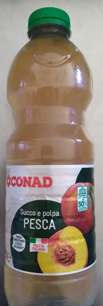 Succo e polpa Pesca