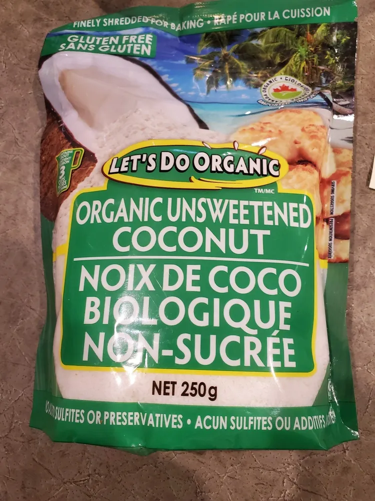 Let's Do. .. organic Unsweetened Coconut
