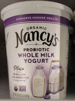 Organic Nancy's Probiotic Whole Milk Yogurt Plain