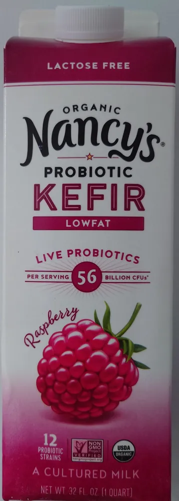 Probiotic Kefir - Lowfat - Raspberry