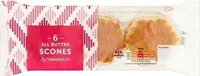 6 All Butter Scones