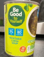 Vegetable laksa soup