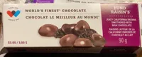 Chocolate raisins