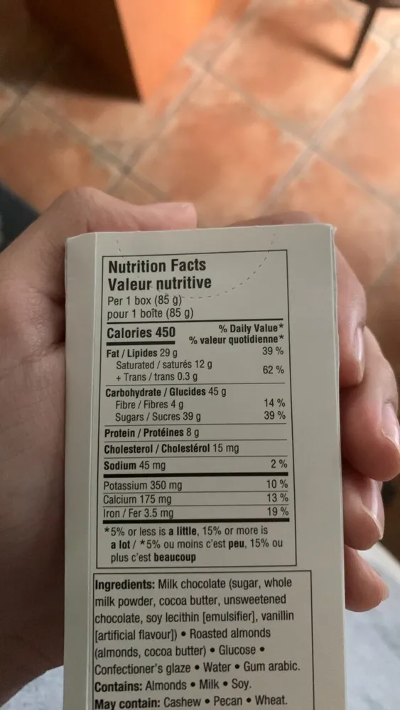 Milk chocolate covered almonds