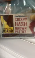 crispy idaho potato hasbrown patty’s