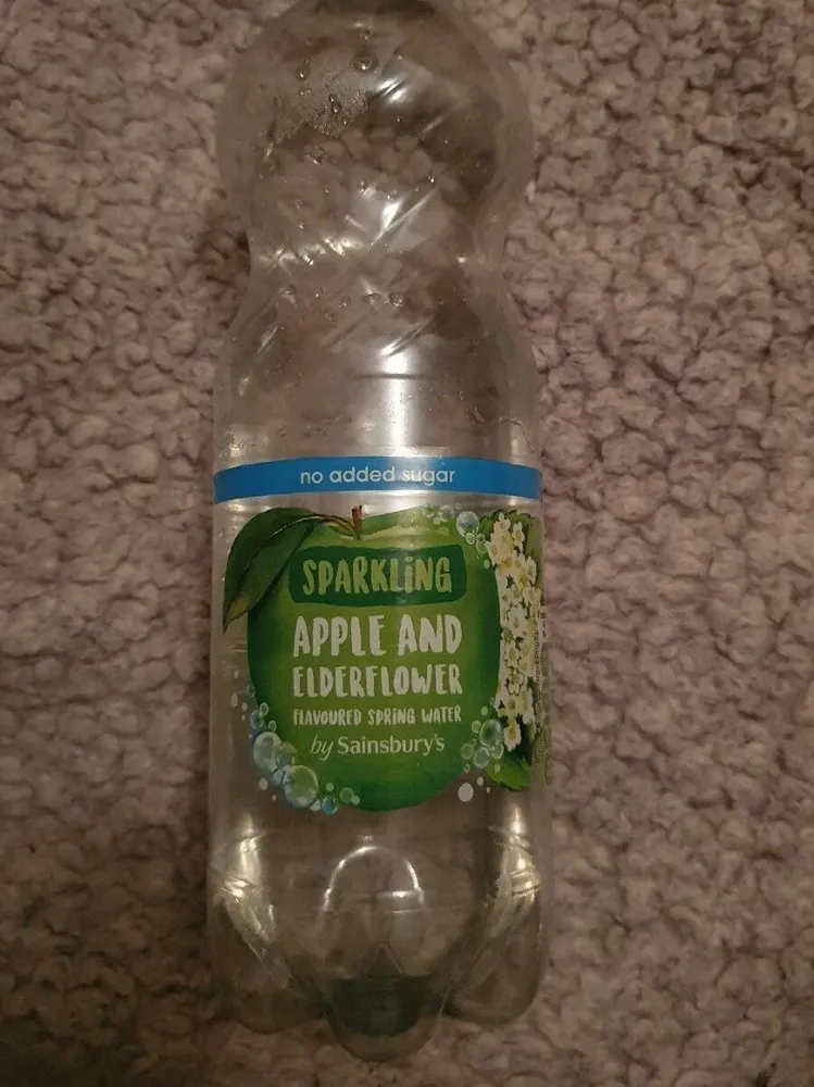 Apple and Elderflower Flavoured Spring Water