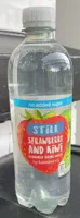 Strawberry and kiwi spring water
