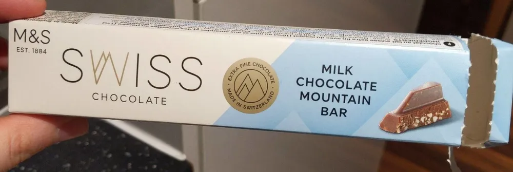 Milk Chocolate Mountain Bar