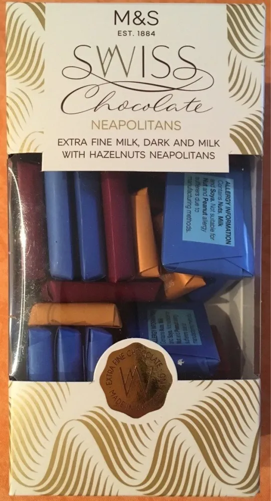 Swiss chocolate neapolitans