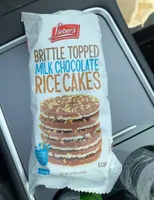 Brittle Toppe Milk Chocolate Rice Cakes