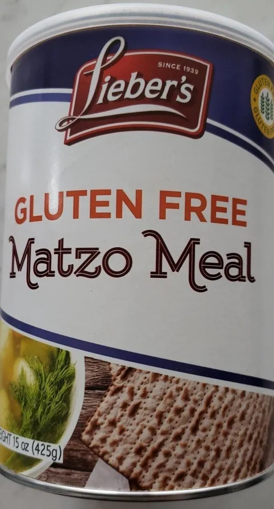 Gluten free matzo meal