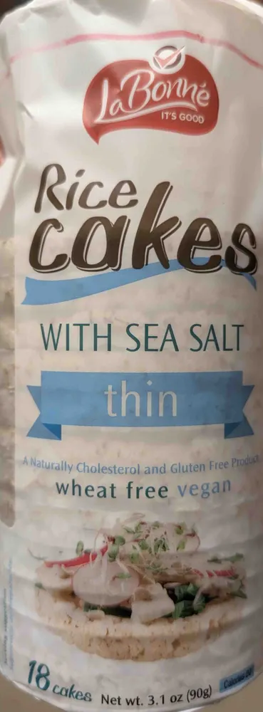 Rice Cakes with Sea Salt (thin)