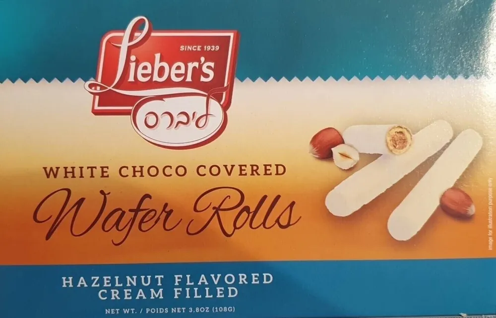 Rouleaux au chocolat blanc