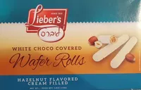 Rouleaux au chocolat blanc