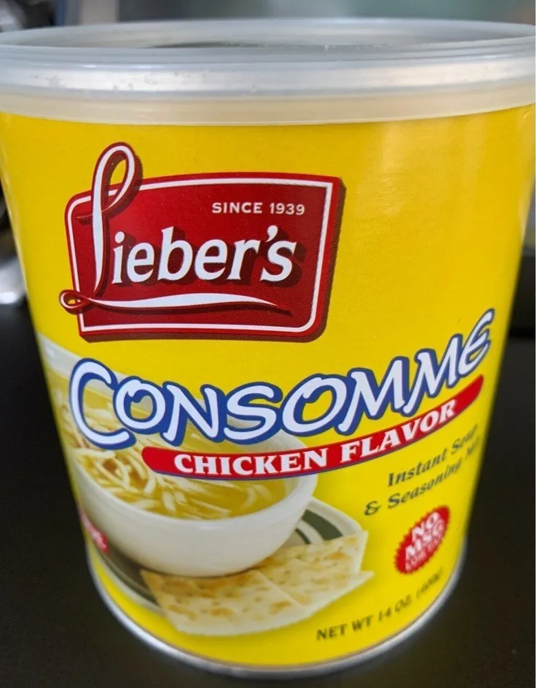 Consommé chicken flavor