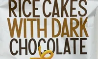 Rice cake with dark chocolate