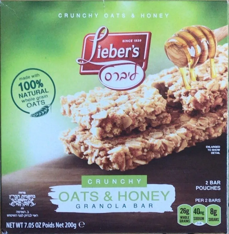Bar au granola