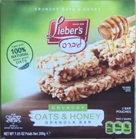 Bar au granola