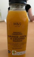 Orange Juice & Crushed Mango