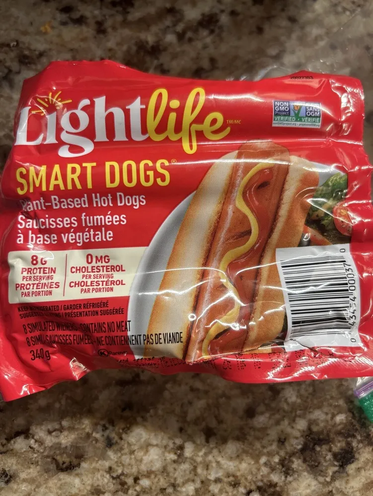 Smart Dogs Plant-Based Hot Dogs Canada