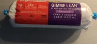 Canadian Gimme Lean Plant-Based Sausages