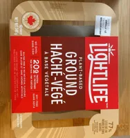Haché-végé a base vegetale