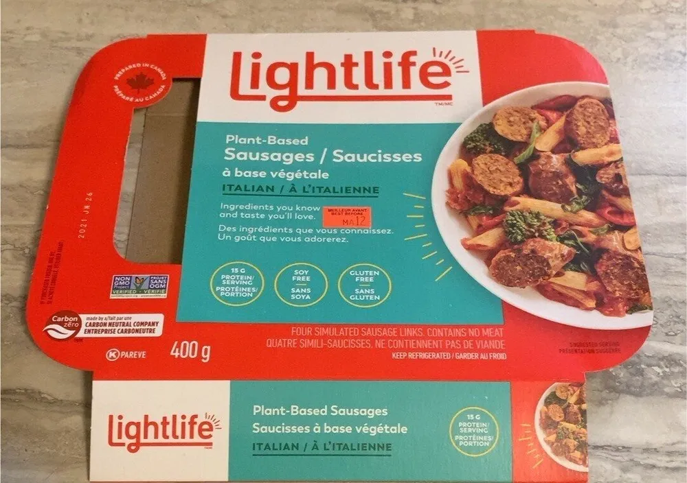 Plant-based Sausages- Italian
