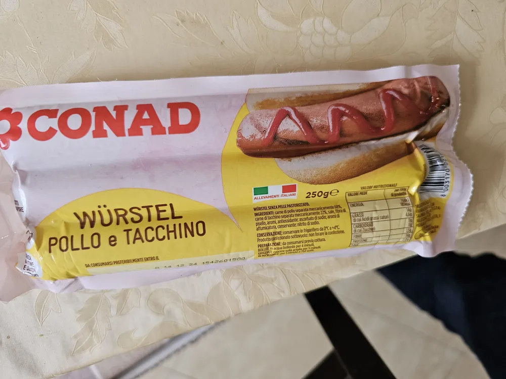 Würstel Pollo e Tacchino