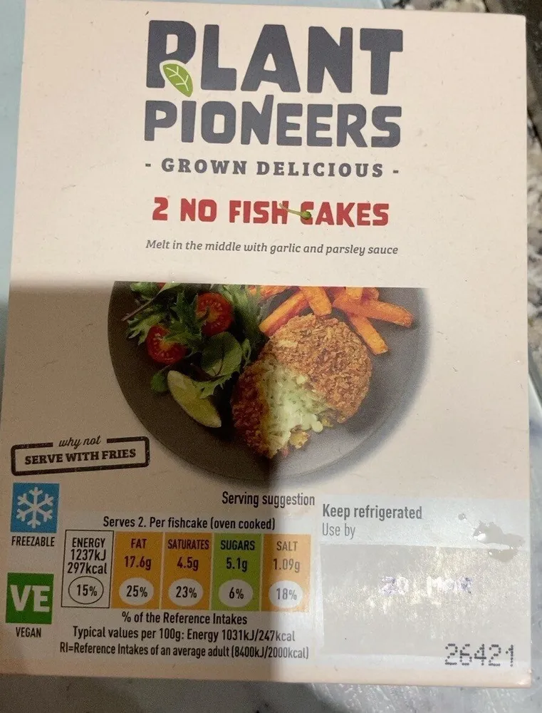 2 no fish cakes
