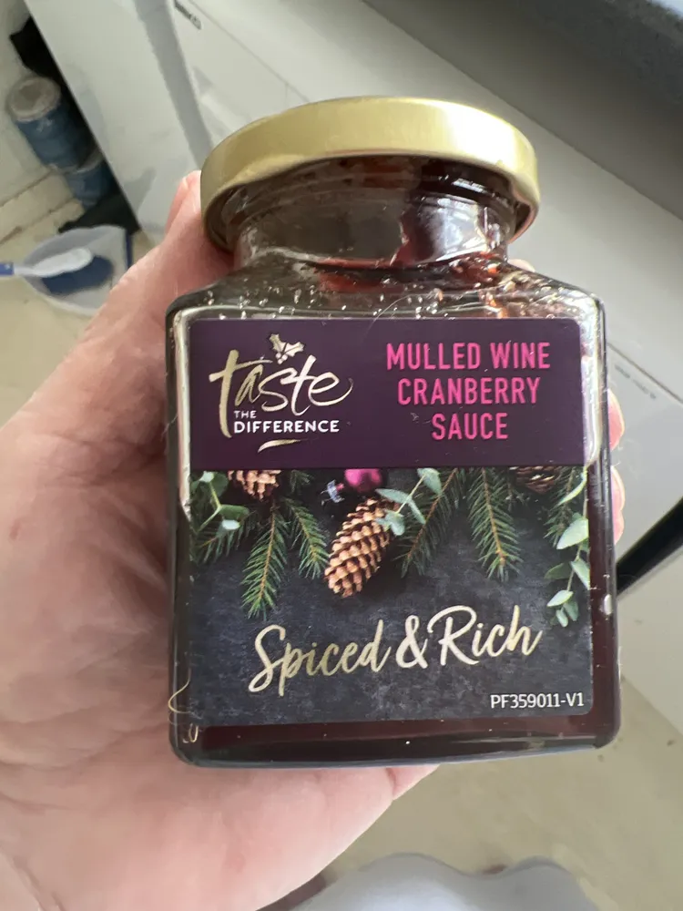 Mulled Wine Cranberry Sauce