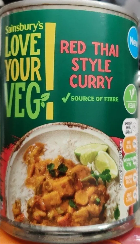 Red Thai style curry