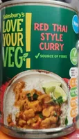 Red Thai style curry