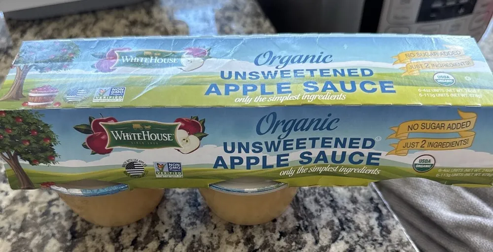 Organic Unsweetened Applesauce