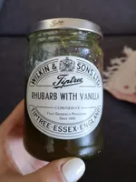 Rhubarb with vanilla
