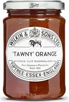 Tawny orange thick cut marmalade