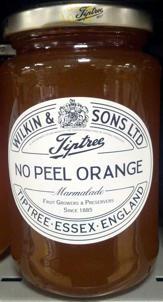 Orange marmalade no peel